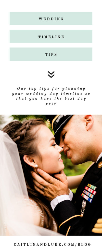 Tips for Creating the Perfect Wedding Day Timeline