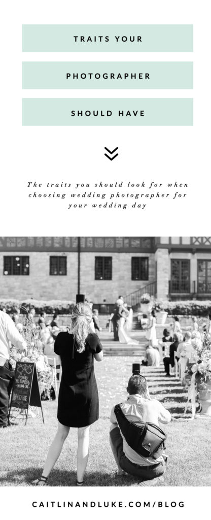 Traits Wedding Photographers Should Have