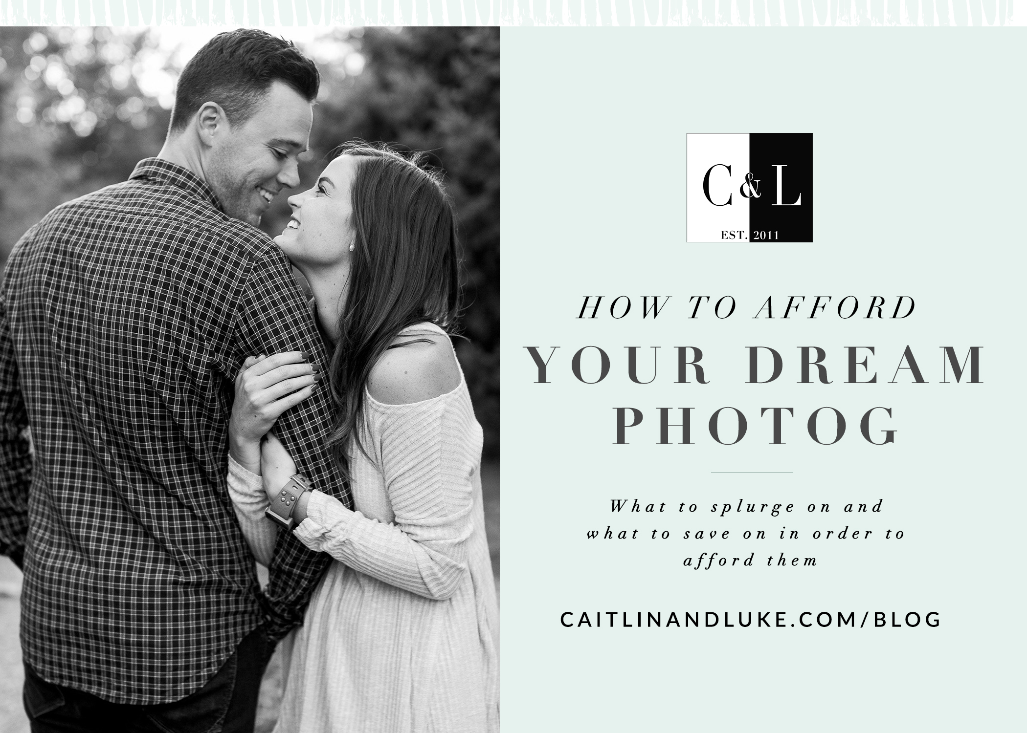 How to afford your dream wedding photographer