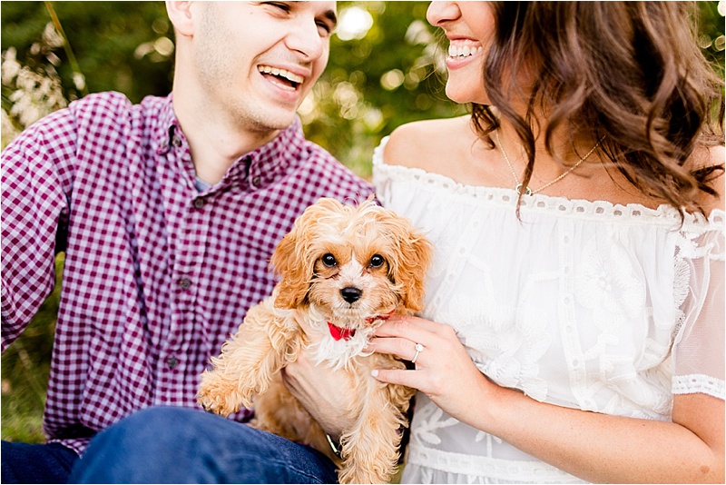 tips for bringing your dog to your engagement session