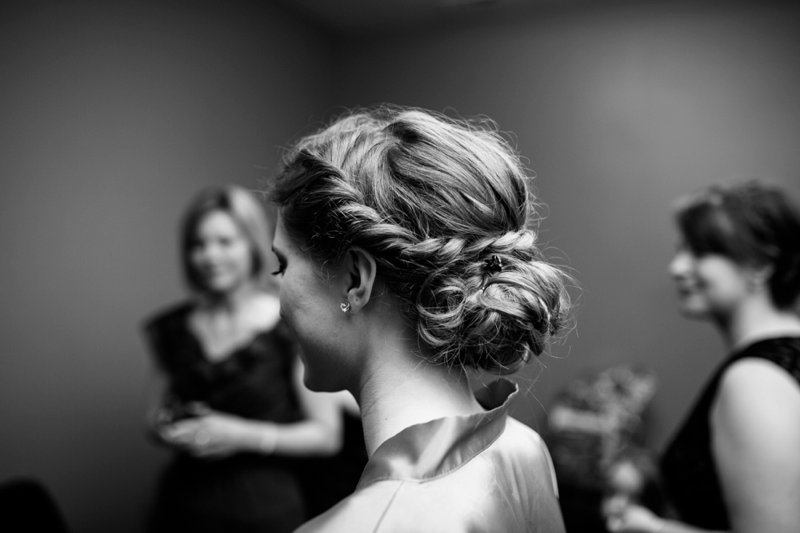 Normal Illinois Wedding | Rainy Wedding Day | Navy and Pink Wedding | Caitlin & Luke Photography | Spring Wedding | Fitted Wedding Gown with Sparkles | Braided Wedding Undo | Illinois Wedding Photographer | Bloomington Normal Wedding Photographer | Central Illinois Wedding Photographer
