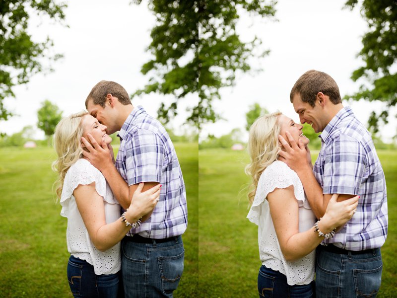 Weldon Springs Engagement Session | Clinton Engagement Photos | What to Wear for an Engagement Session |  Caitlin & Luke Photography | Sunset Engagement Session | Illinois Wedding Photographer | Bloomington Normal Wedding Photographer | Peoria Wedding Photographer | Central Illinois Wedding Photographer