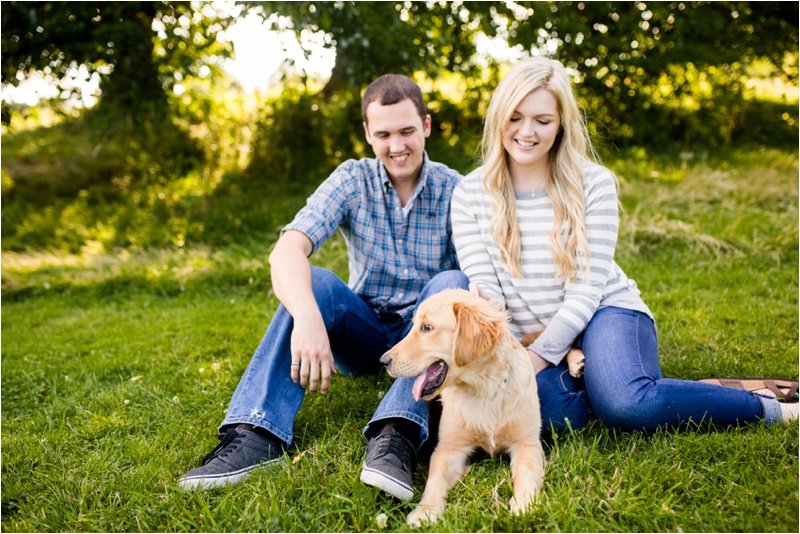 Bloomington Wedding Photographer, Champaign Wedding Photographer, Puppy at Engagement Session_1349.jpg