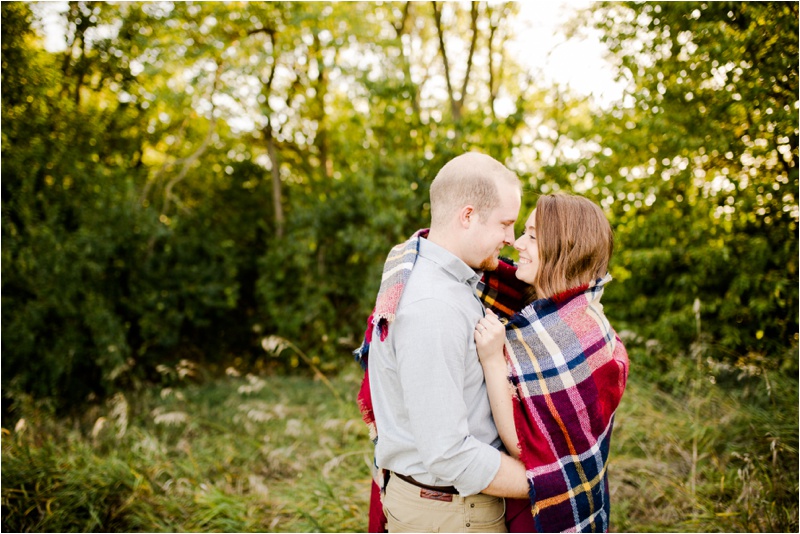 Fall themed engagement session