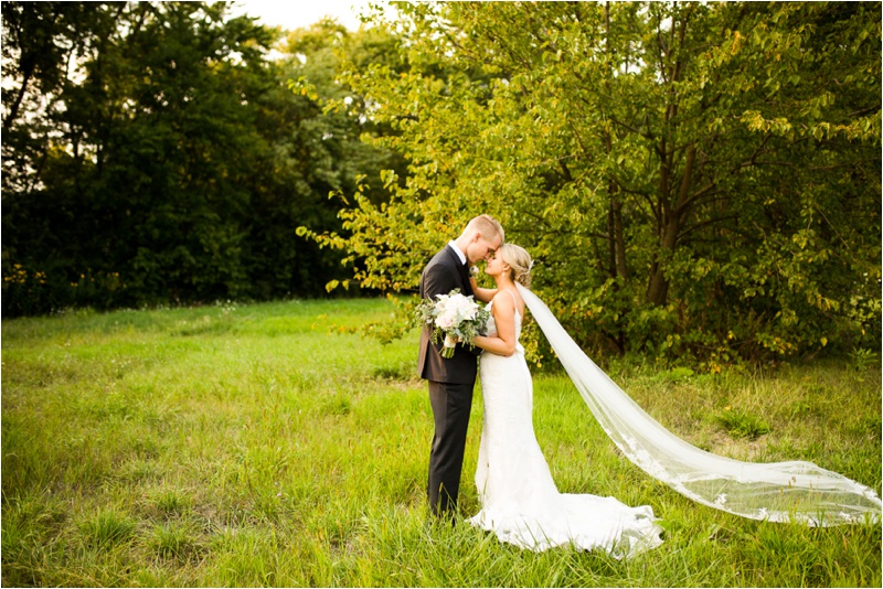 sunset bride and groom portraits in naperville IL