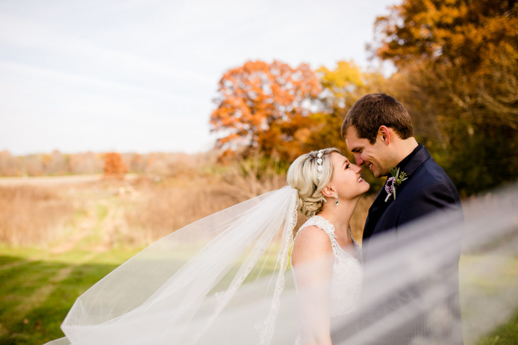 Fall Midwest Wedding // Bloomington Normal Wedding Photographer