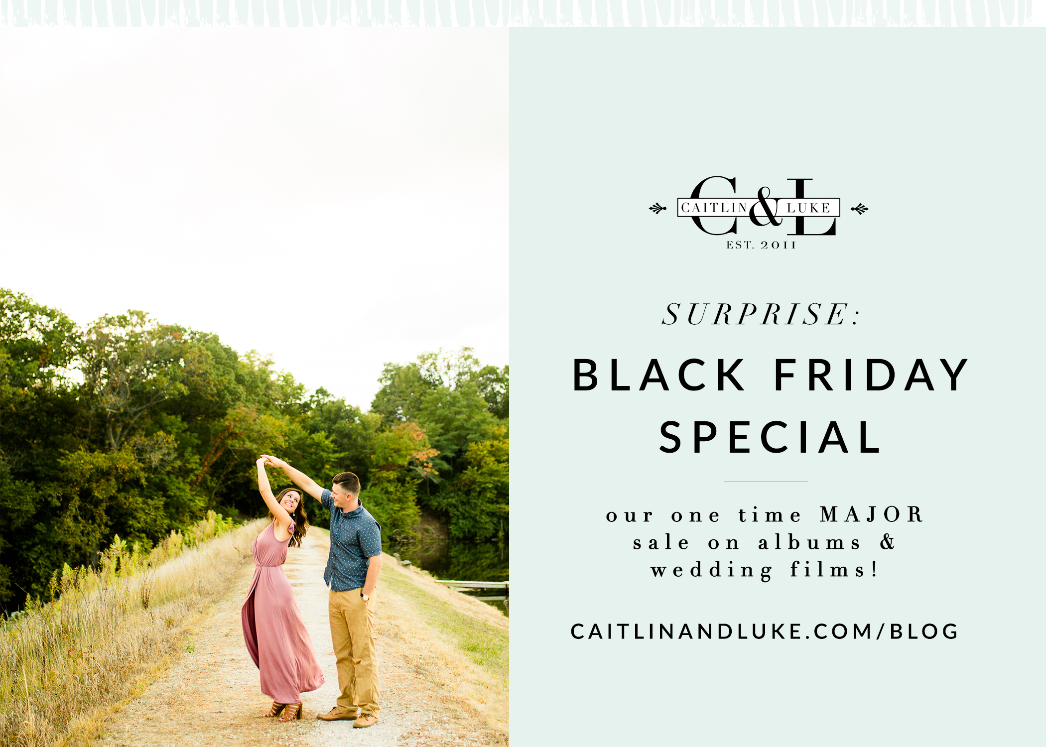 Black Friday Wedding Photography Deal
