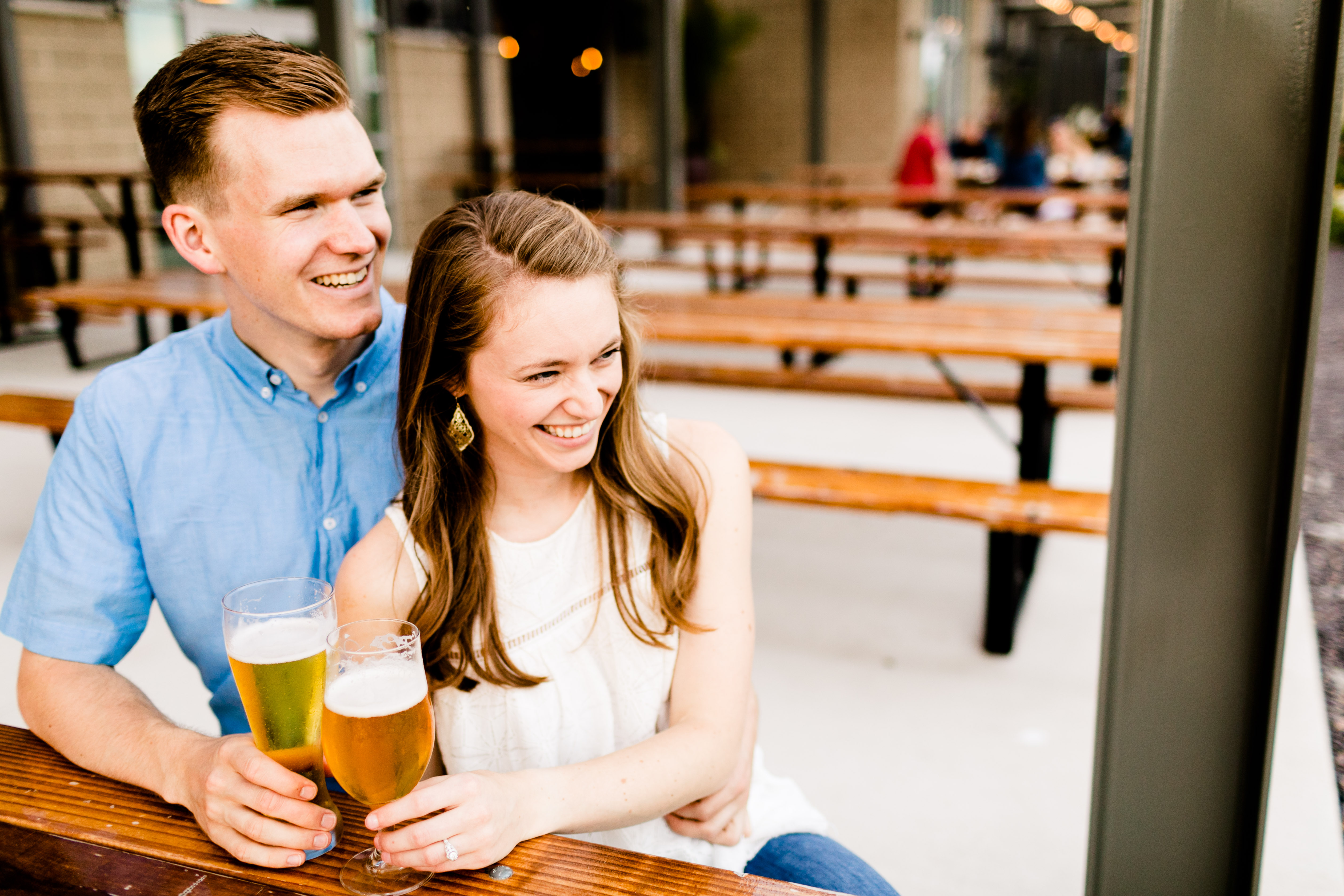 destihl brewery engagement photos