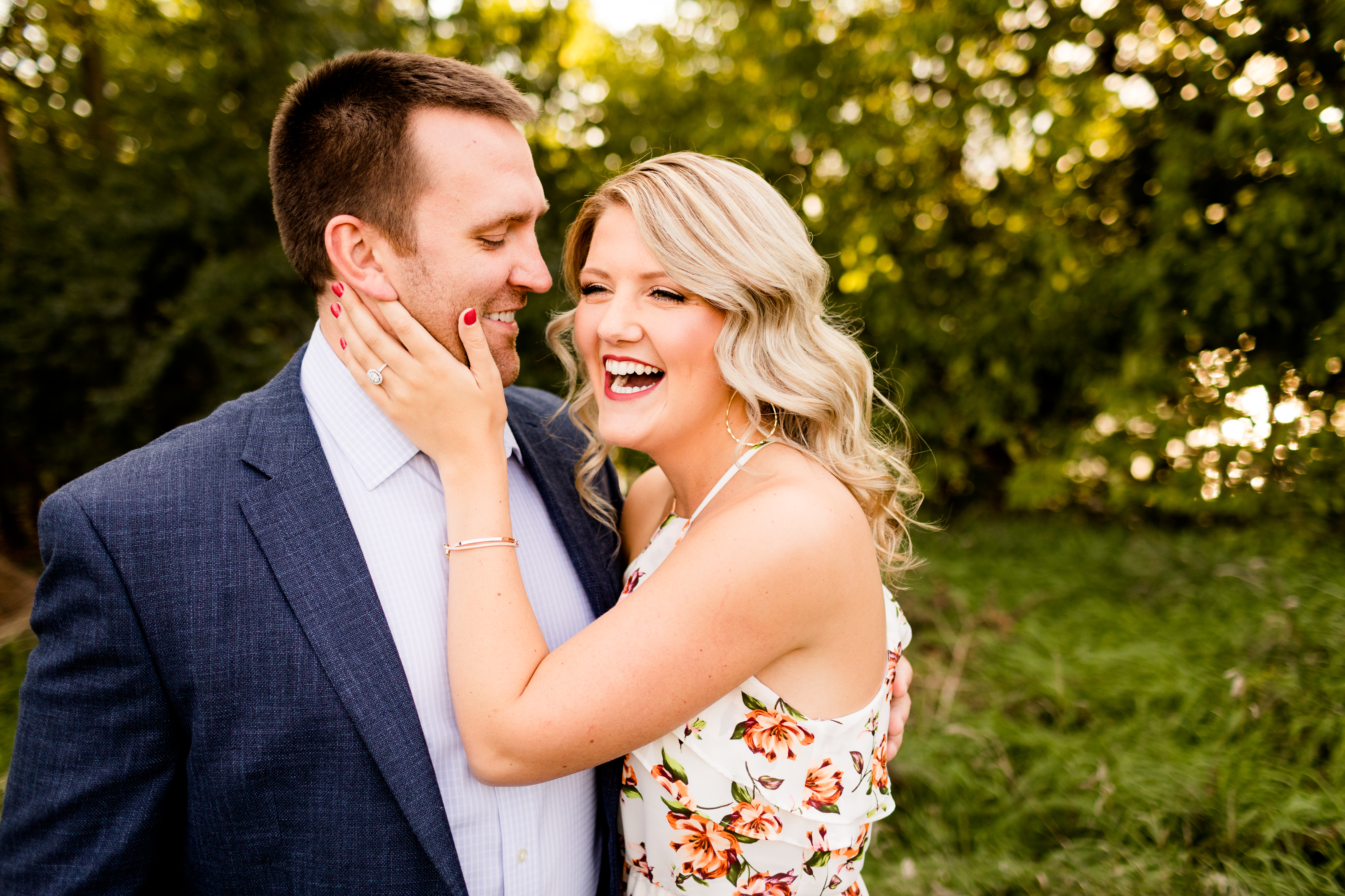 Caitlin & Luke Photography, Bloomington Illinois Wedding Photographer, Evergreen Lake Comlara Park Engagement Photos