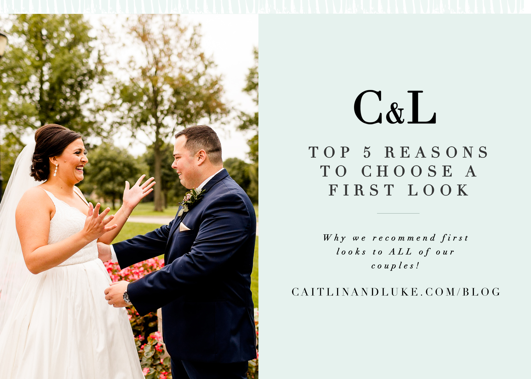 Should you do a first look on your wedding day