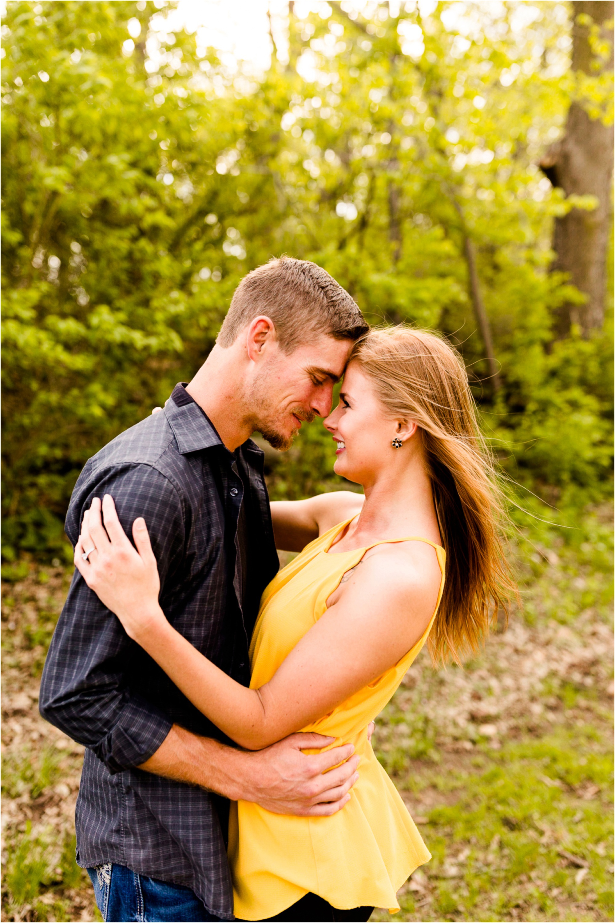 Caitlin and Luke Photography, Illinois Wedding Photographers, Kankakee River State Park Engagement Photos_0012.jpg