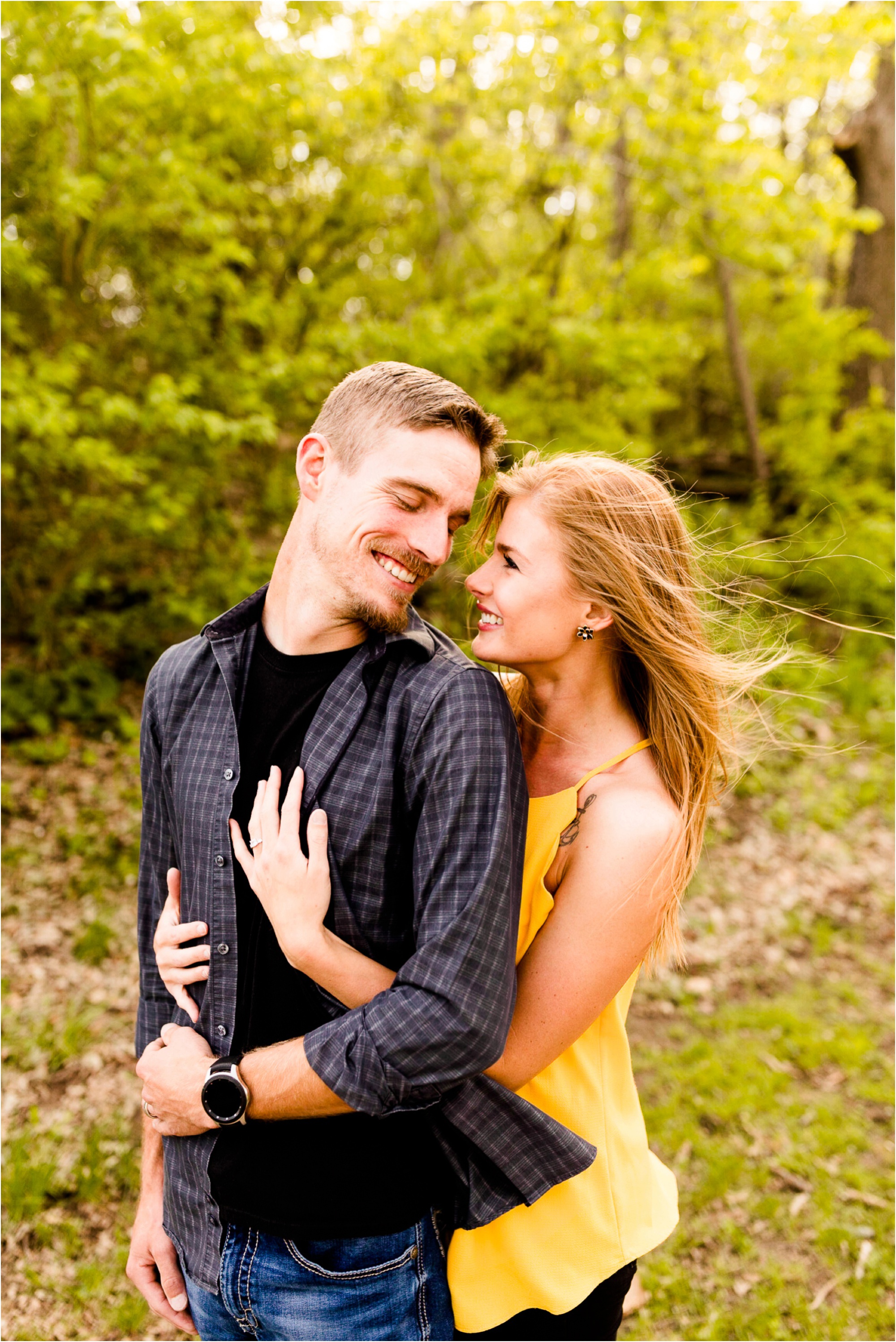 Caitlin and Luke Photography, Illinois Wedding Photographers, Kankakee River State Park Engagement Photos_0014.jpg