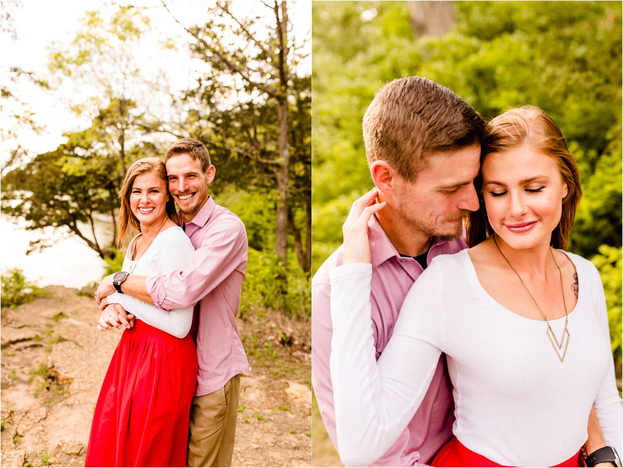 Caitlin and Luke Photography, Illinois Wedding Photographers, Kankakee River State Park Engagement Photos_0021.jpg