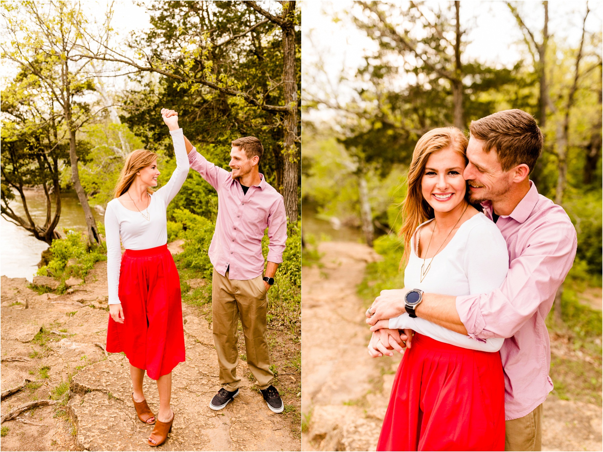 Caitlin and Luke Photography, Illinois Wedding Photographers, Kankakee River State Park Engagement Photos_0030.jpg