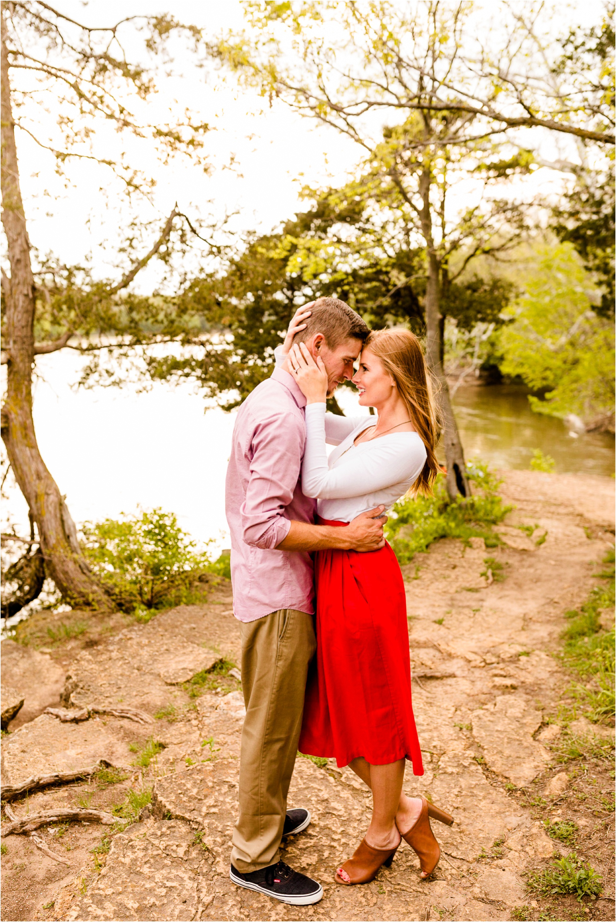Caitlin and Luke Photography, Illinois Wedding Photographers, Kankakee River State Park Engagement Photos_0036.jpg