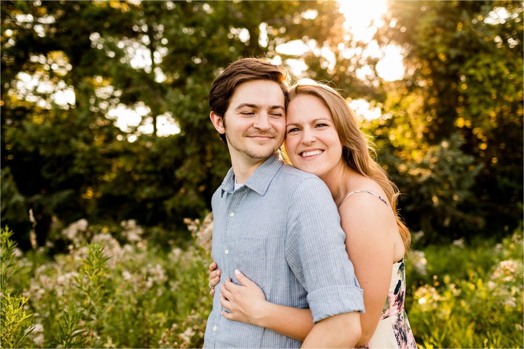 Caitlin and Luke Photography, Bloomington Illinois Wedding Photographers, Illinois Wedding Photographers, Fransen Nature Area Engagement Photos