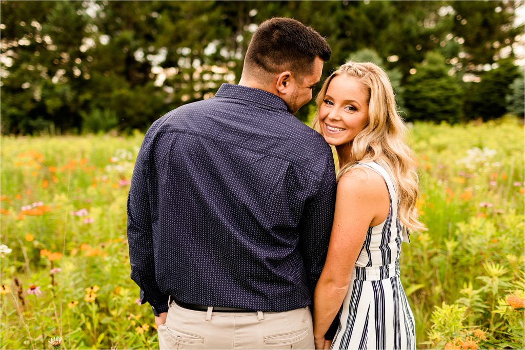 Caitlin and Luke Photography, Bloomington Normal Wedding Photographers, Illinois Wedding Photographers, Summer Engagement Session in Bloomington-Normal Illinois