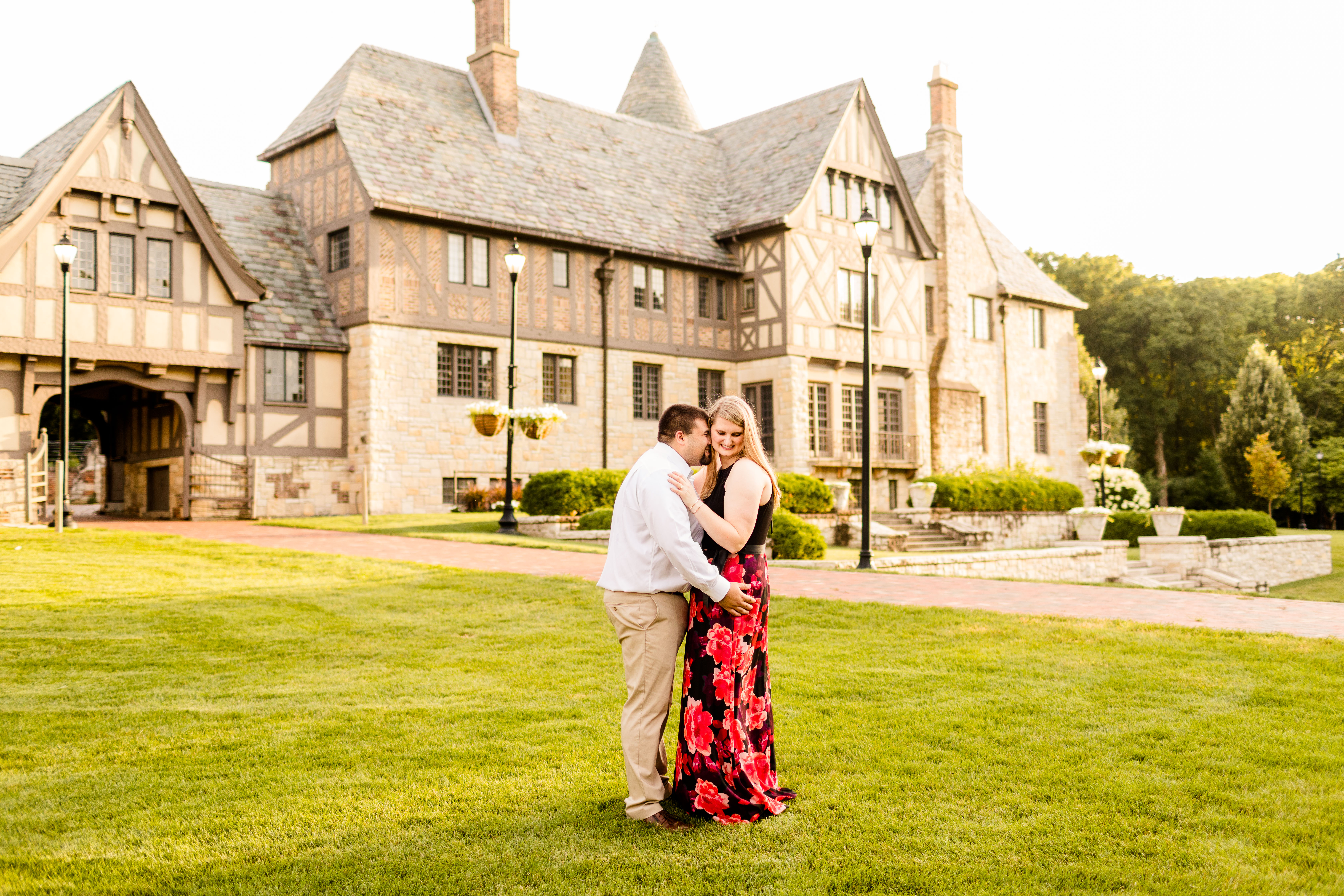 Caitlin and Luke Photography, Ewing Manor Engagement, Bloomington IL Engagement Session, Bloomington-Normal Engagement Photos