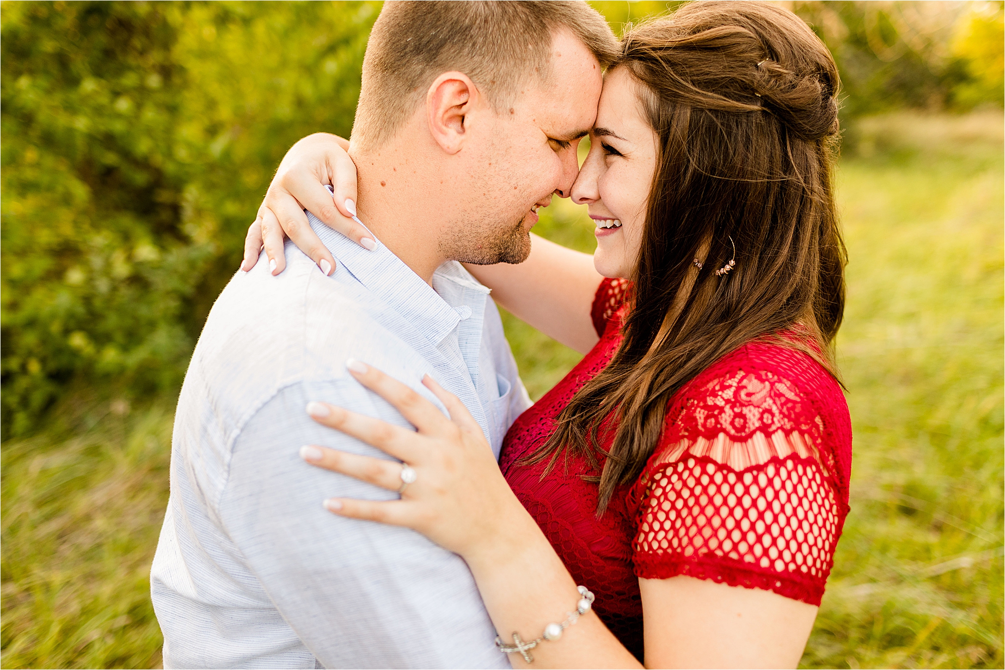 Caitlin and Luke Photography, Comlara Park Engagement Session, Bloomington-Normal Engagement Session, Illinois engagement portraits