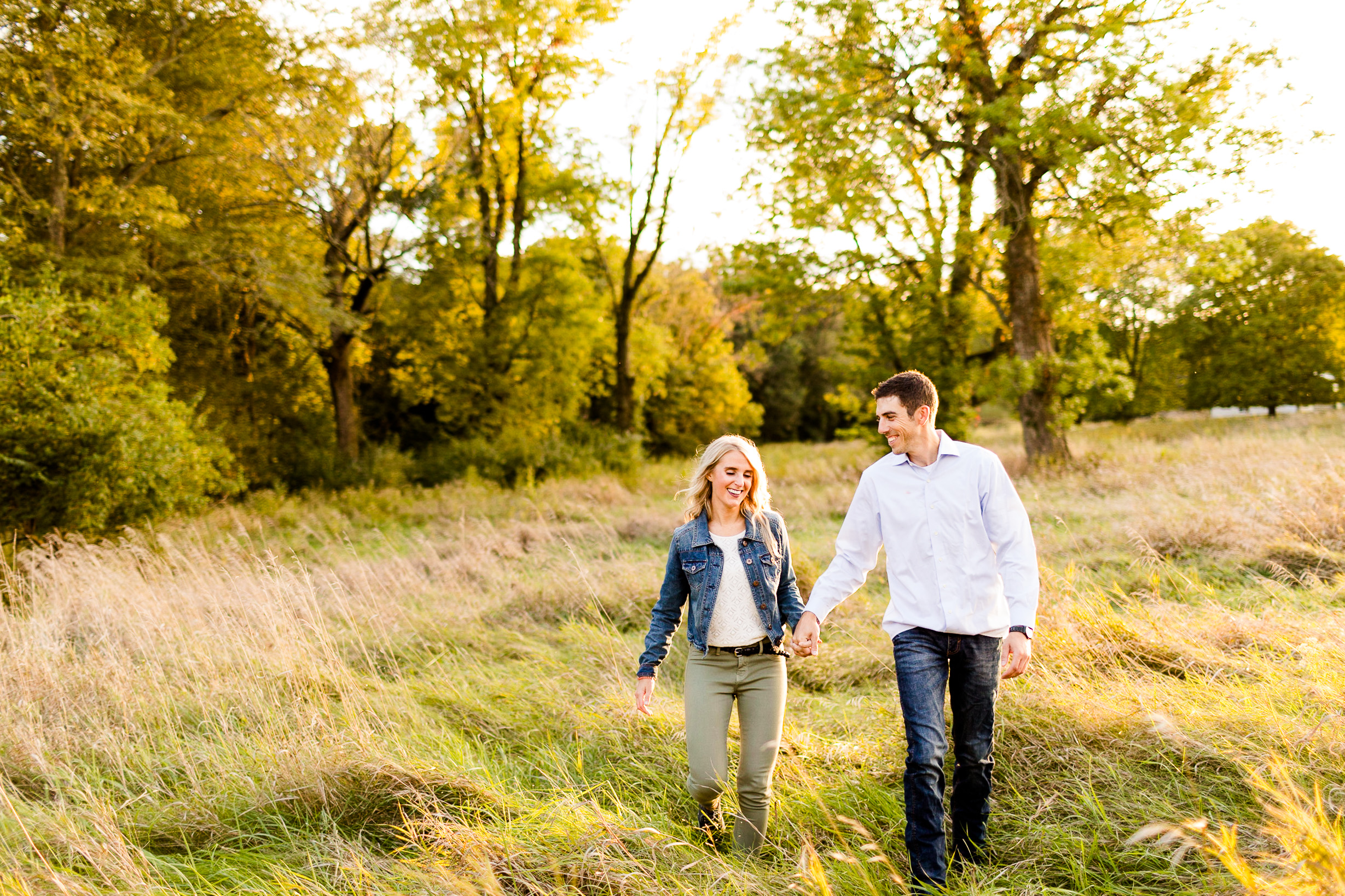 Caitlin and Luke Photography, Funks Grove Nature Preserve Engagement Session, Illinois Engagement session, Illinois engagement photographers