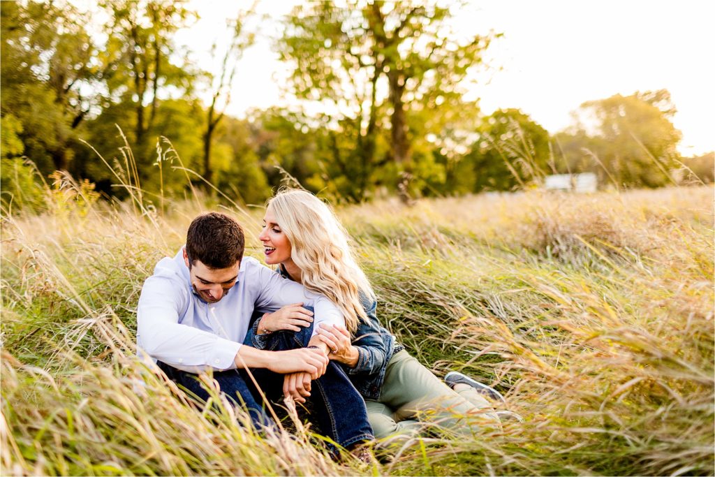Caitlin and Luke Photography, Funks Grove Nature Preserve Engagement Session, Illinois Engagement session, Illinois engagement photographers