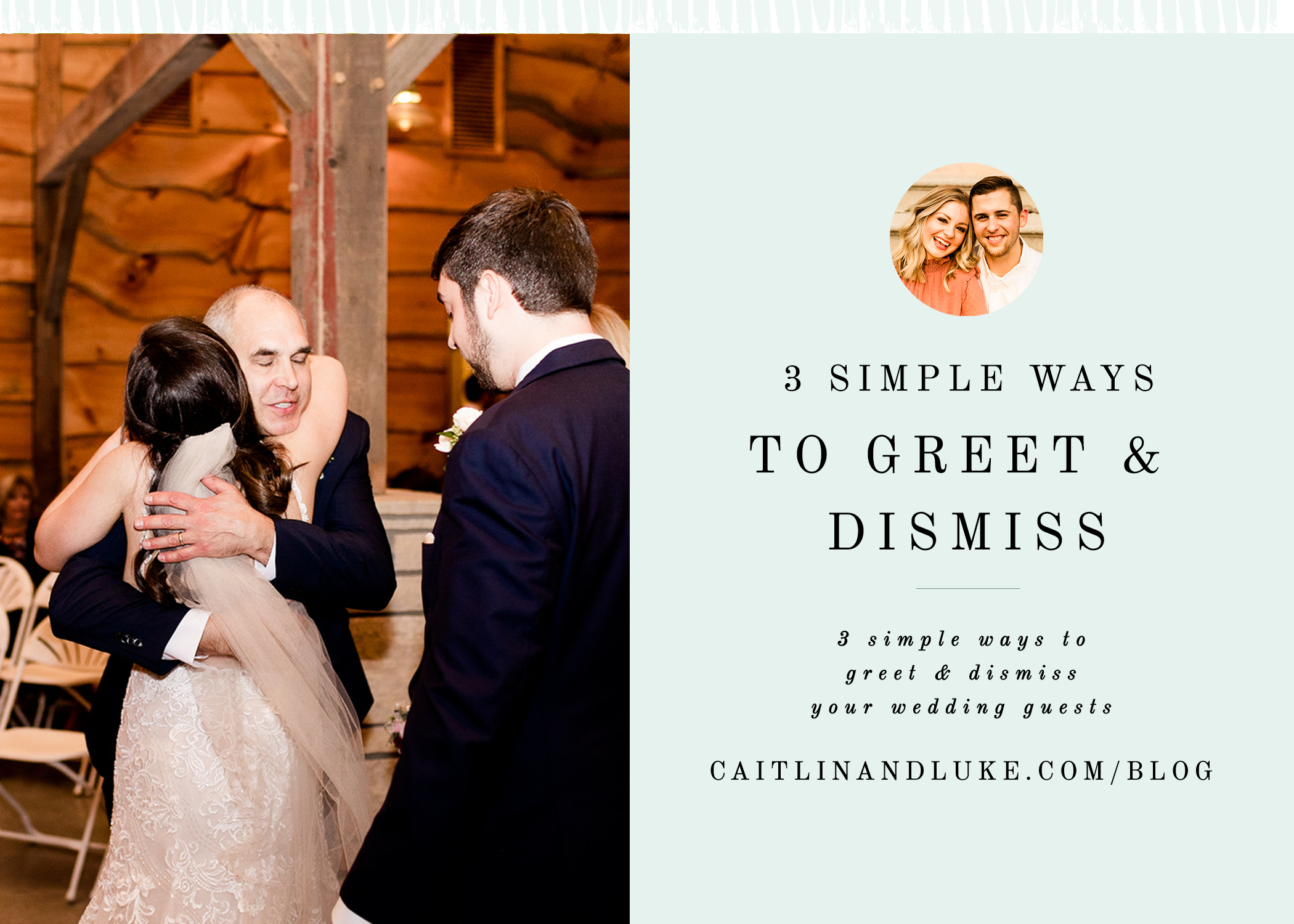 3 simple ways to greet and dismiss guests