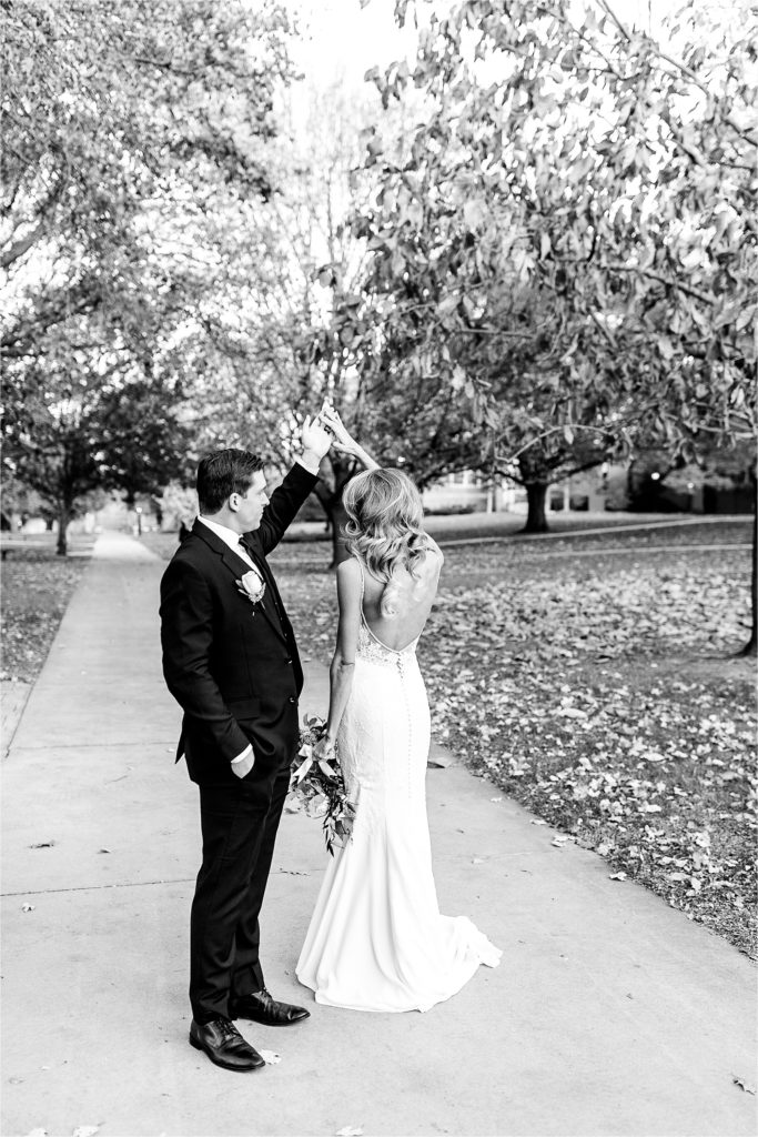 Caitlin and Luke Photography, Bloomington-Normal Marriott Hotel Wedding Photos, Bloomington IL wedding photographers, Illinois Wedding Photographers, fall wedding in Bloomington IL
