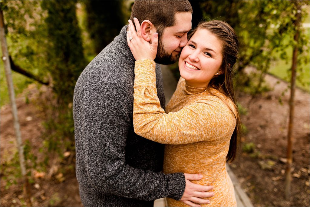 Caitlin and Luke Photography, Fabyan Forest Preserve Engagement Photos, Geneva IL Engagement photos, Illinois wedding photographers, Illinois engagement photos, fall engagement session, Illinois engagement