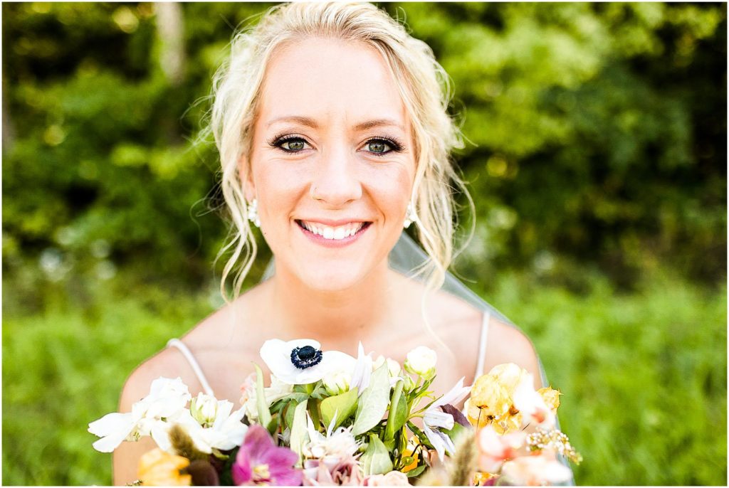 bridal portraits by Caitlin and Luke Photography, St. Michael's Church wedding, Fort Loramie OH wedding photographers, church wedding, Ohio wedding photographers