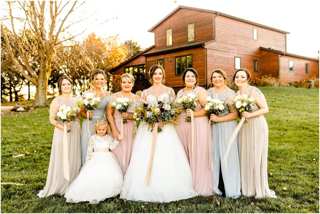 Fall wedding at Pear Tree Estate photographed by Caitlin and Luke Photography, IL wedding photographers, Champaign IL wedding photographers, Illinois wedding photographers