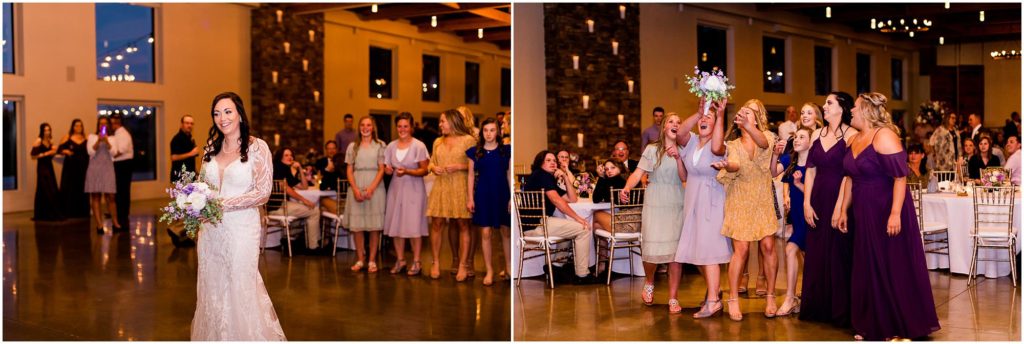 Pear Tree Estate wedding reception photographed by Champaign IL wedding photographers Caitlin and Luke Photography