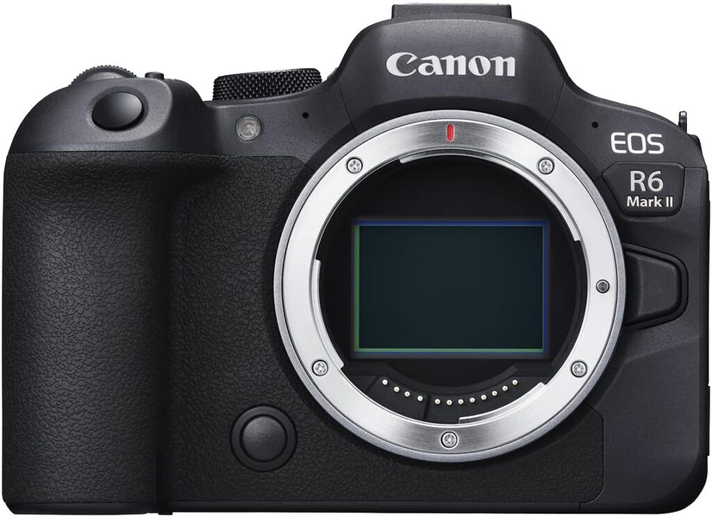 a photo of a Canon EOS R6 II camera