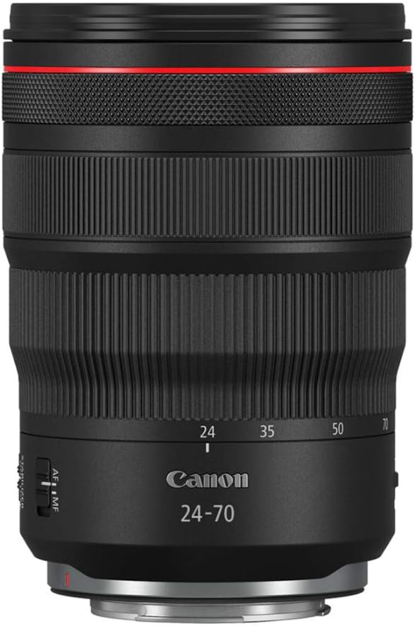 A photo of a Canon 24-70mm f/2.8 lens