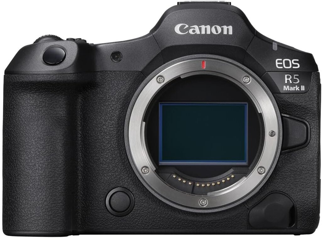 a photo of a canon R5 Mark II