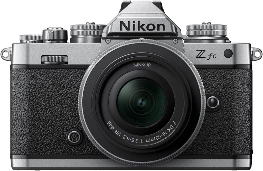 A photo of a Nikon Z fc